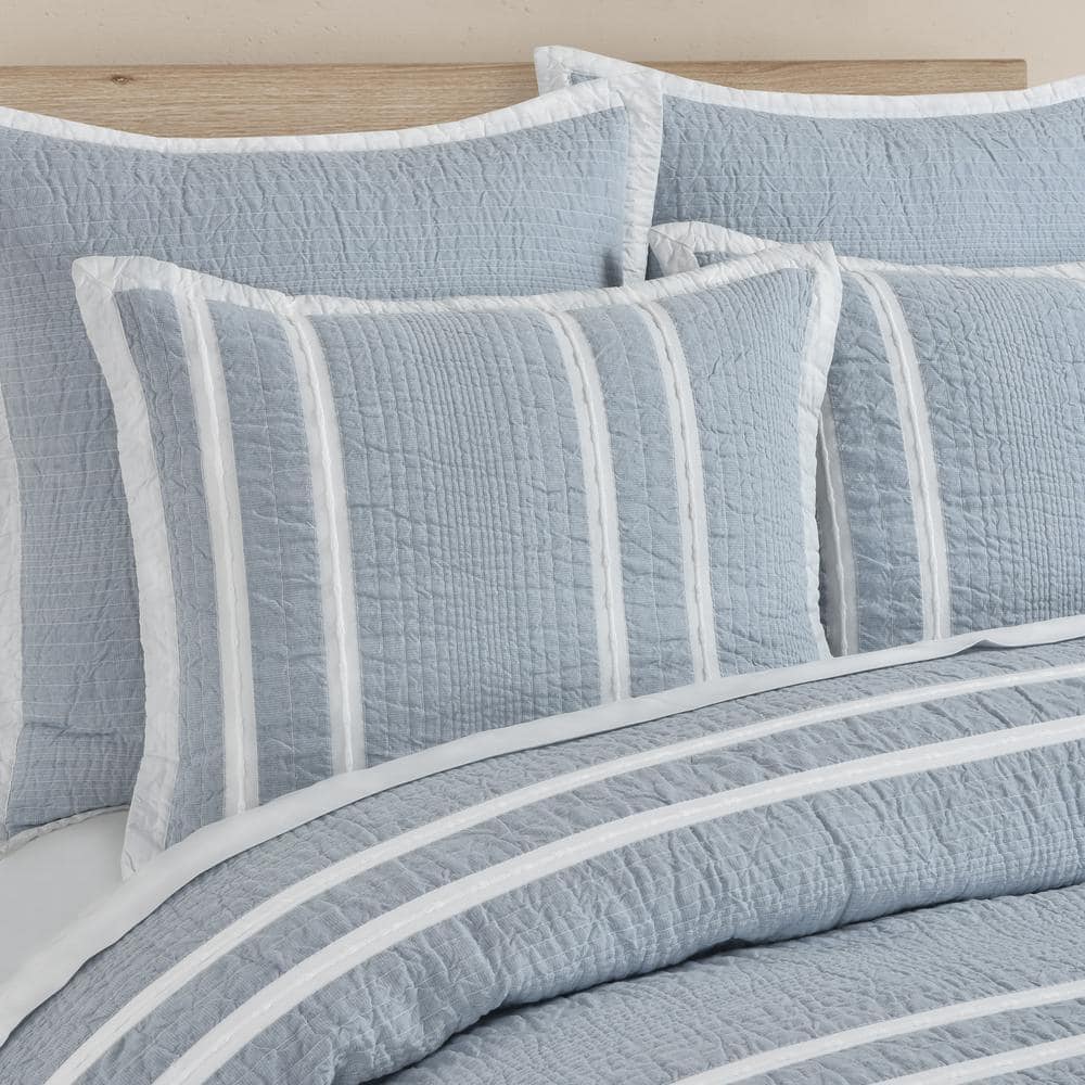 Beachview Sky Blue Standard Sham