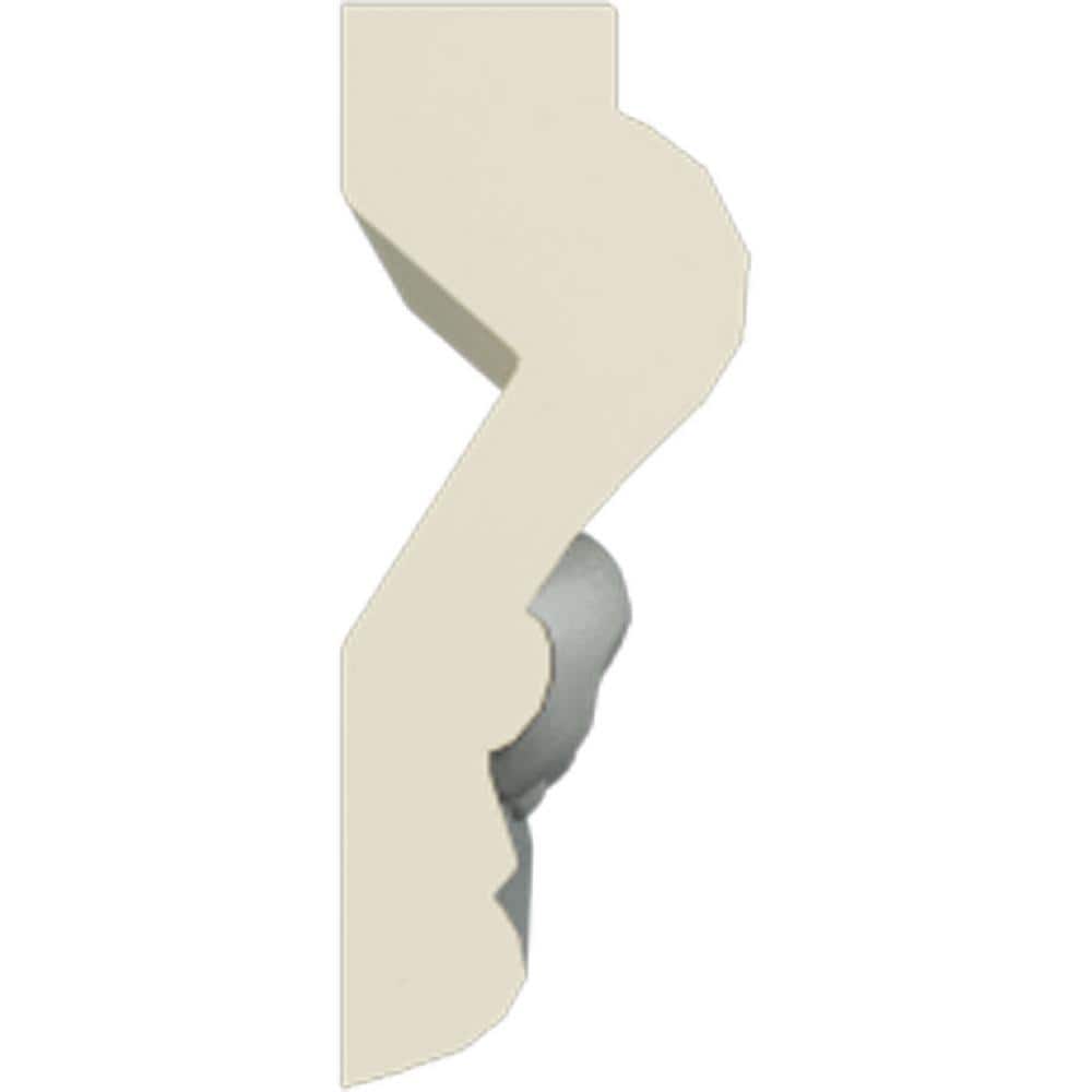 Gray Primed Urethane Geometric Chair Rail Moulding