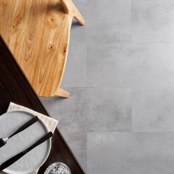 Forge 20 MIL Excalibur 12 in. x 24 in. Waterproof Click LockLuxury Vinyl Flooring Tile (20 sq. ft./Case)