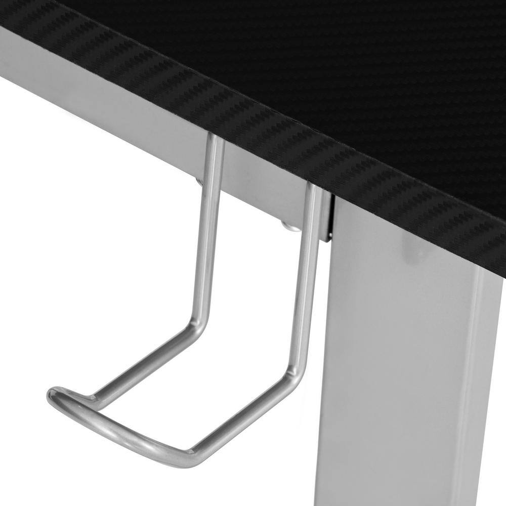 Techni Sport Warrior L-Shaped Gaming Desk with Cup Holders and Headphone Hook