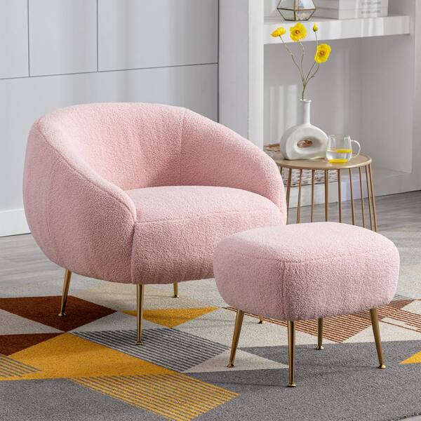 hot pink comfy chair