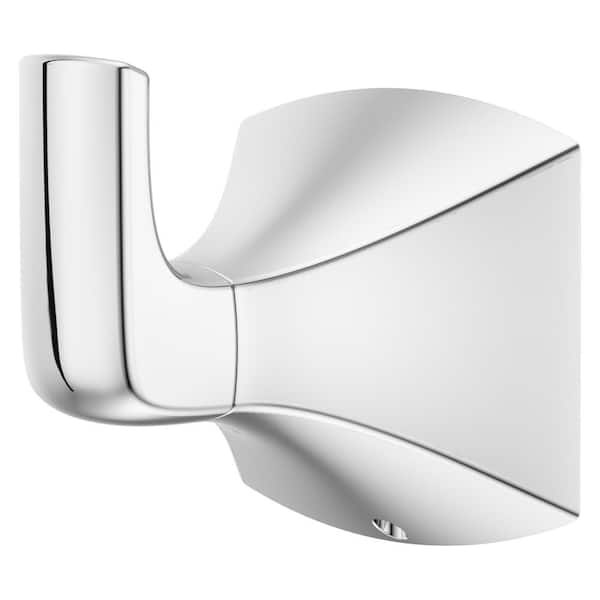 Bruxie J-Hook Robe/Towel Hook in Polished Chrome