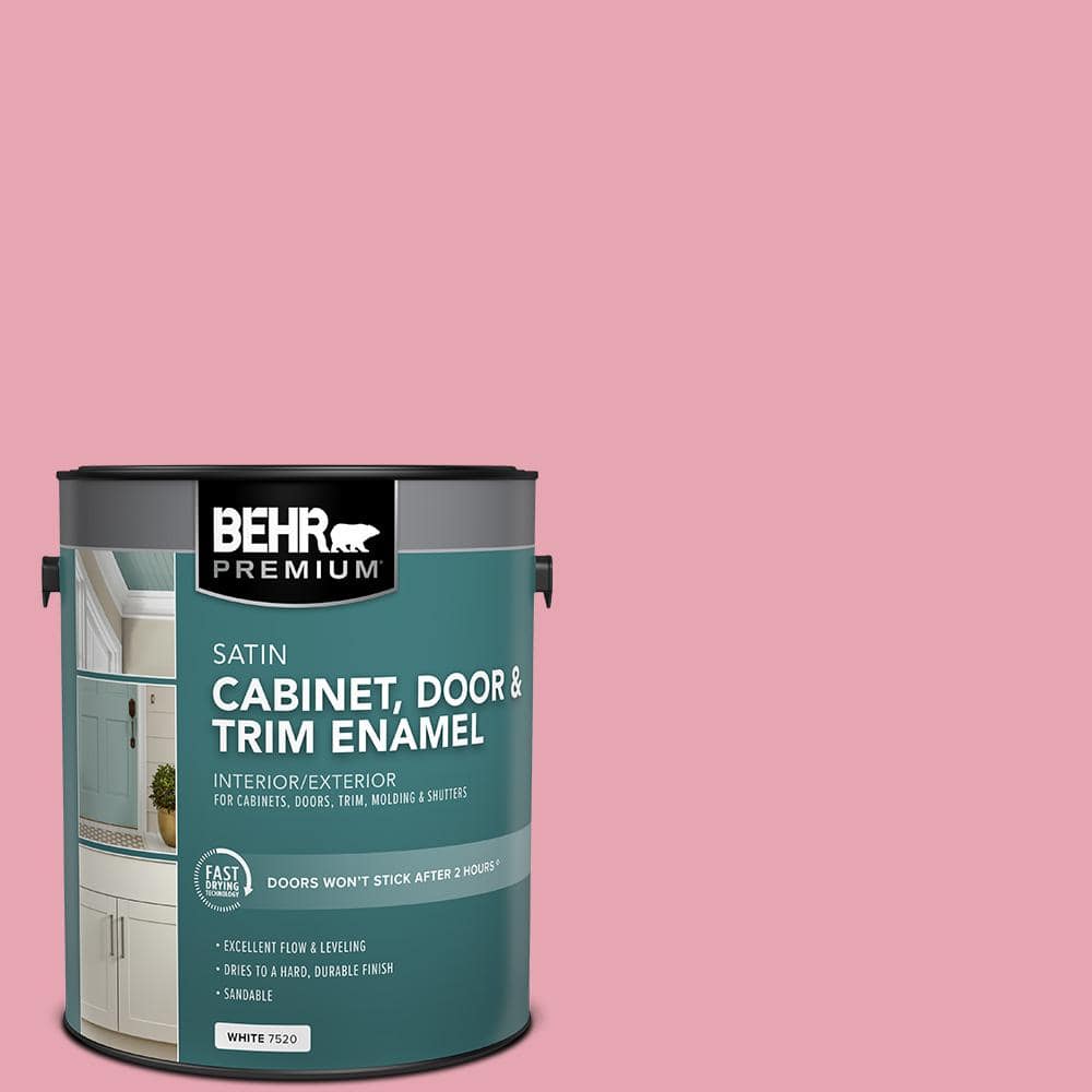 1 gal. #P140-3 Love At First Sight Satin Enamel Interior/Exterior Cabinet, Door & Trim Paint price history on PriceWatchPro