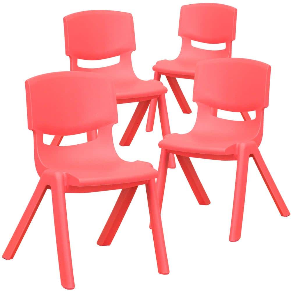 Red Kids Chair (4-Pack) price history on PriceWatchPro