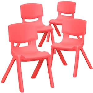 Red Kids Chair (4-Pack)