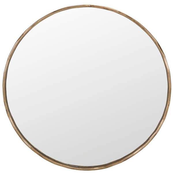 Safavieh Couture Jessa 42 in. W x 42 in. H Round Metal Framed Mirror