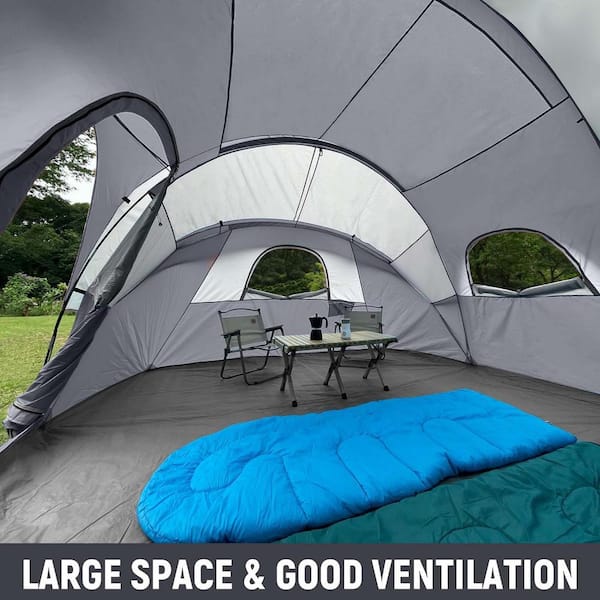 トップス eLLa tent cardboard sweat (gray) Coody 13.6 (Koala-5) Gray Inflatable Tent House – RBM Outdoors