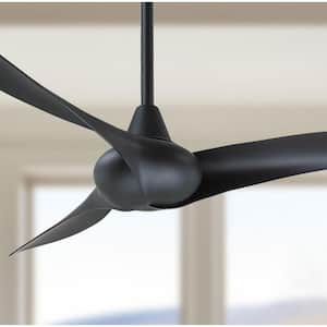 Wave 52 in. Indoor Coal Ceiling Fan with Remote Control