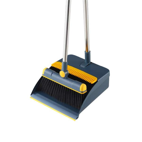 Household Broom And Dustpan Set With Adjustable Handle, 180