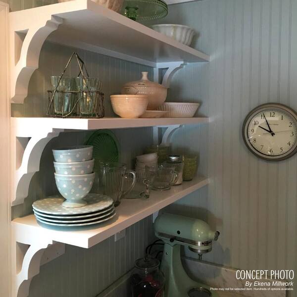 Eva Cuttable Printed Small Tree Pattern Kitchen Cabinet Shelf
