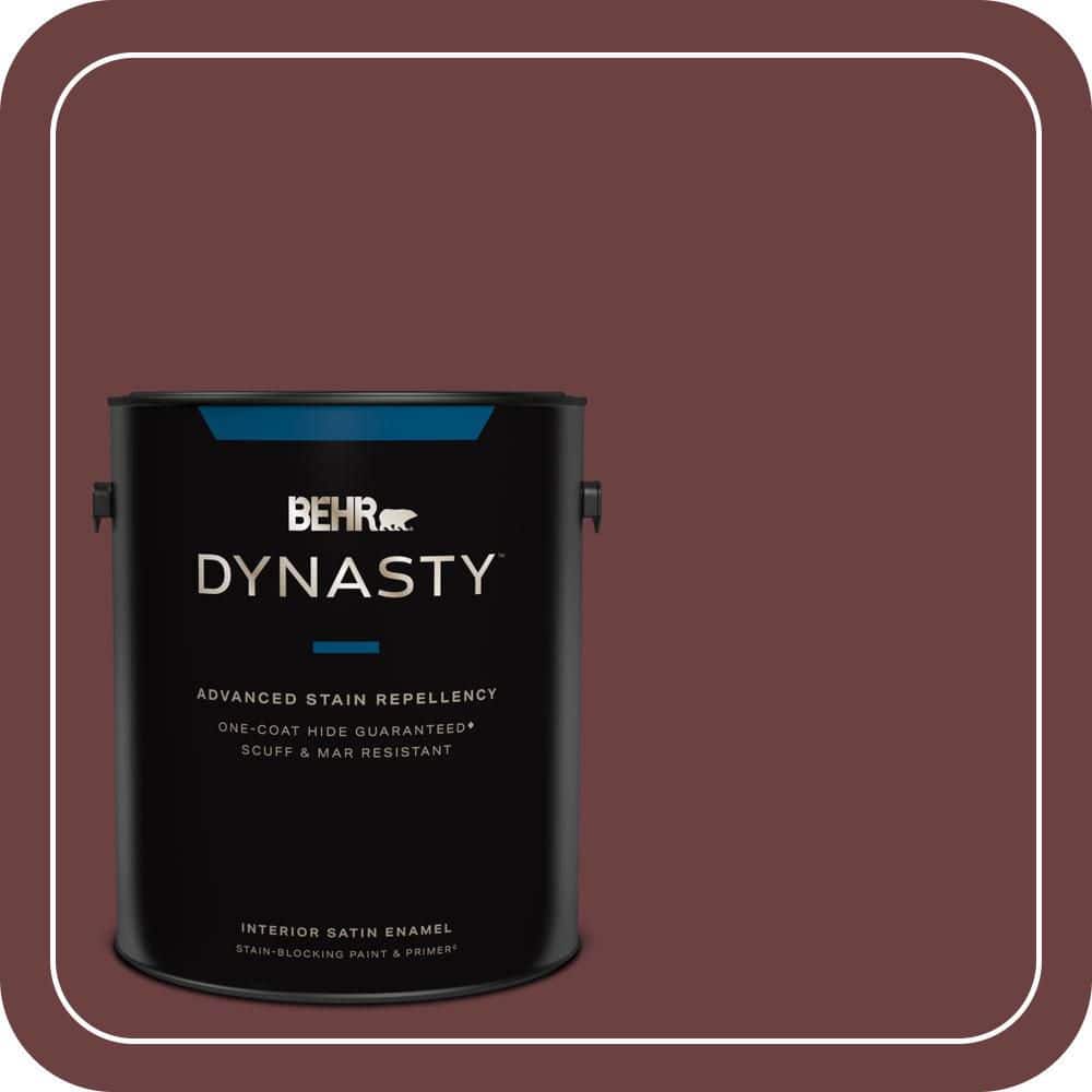 1 gal. #BIC-50 Deep Claret Satin Enamel Interior Stain-Blocking Paint and Primer price history on PriceWatchPro