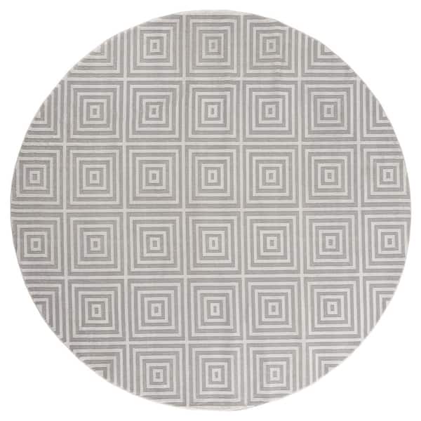 United Weavers Cascades Tehama Sand 7 ft. 10 in. x 7 ft. 10 in. Round Rug