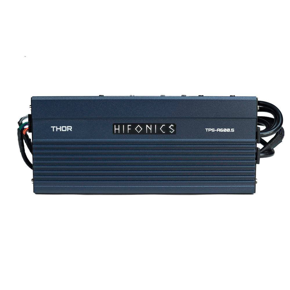 MAXXSONICS Hifonics THOR Compact 600 Watt 5 Channel Marine Audio Amplifier TPSA600.5 TPSA600.5