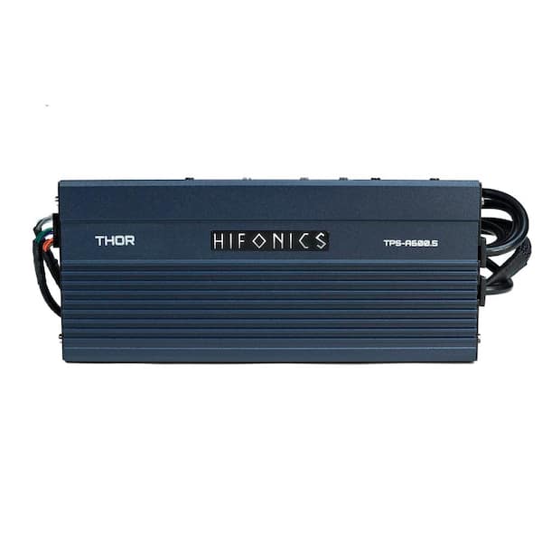 MAXXSONICS Hifonics THOR Compact 600 Watt 5 Channel Marine Audio Amplifier TPS-A600.5