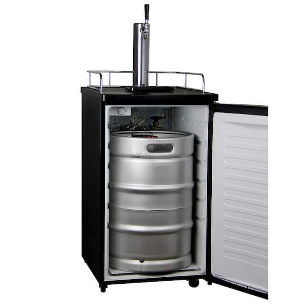 what size keg goes in a kegerator