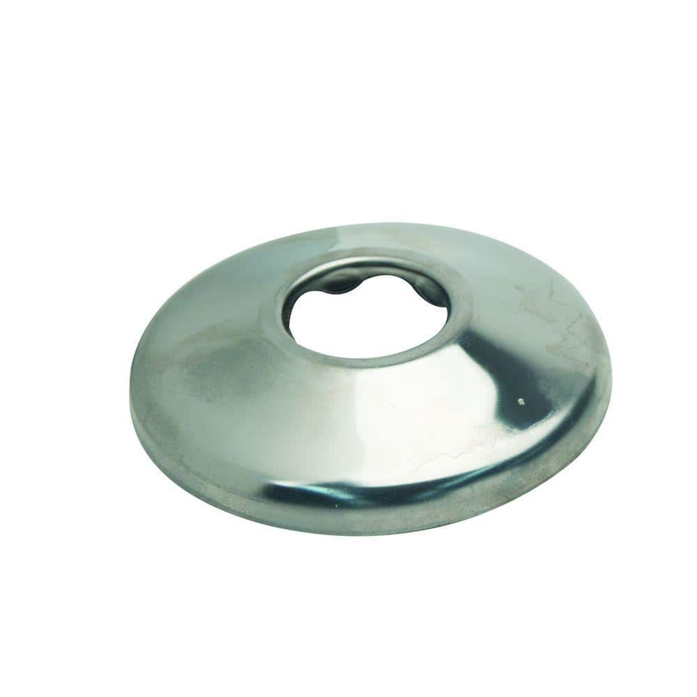UPC 039166000319 product image for 1/2 in. IPS Shallow Escutcheon in Chrome (2-Pack) | upcitemdb.com