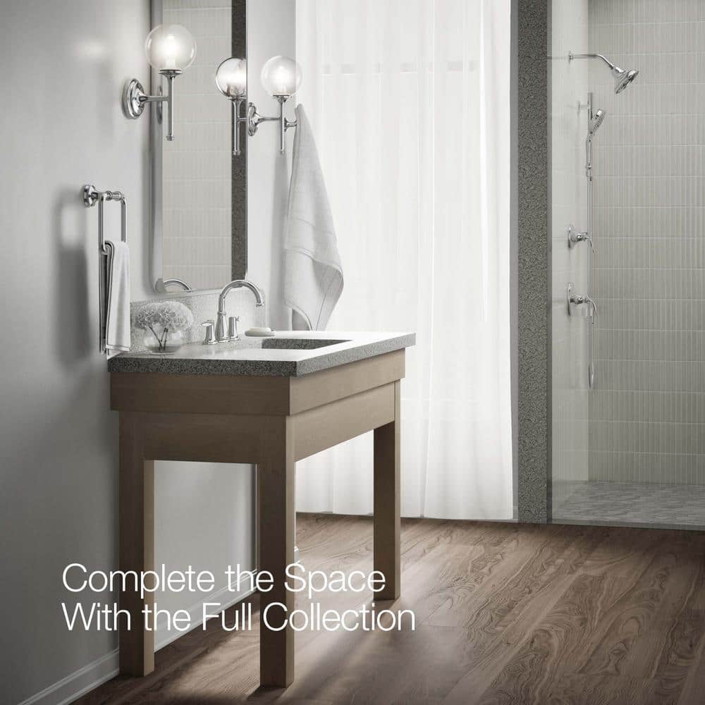 Bellera Polished Chrome Widespread Bathroom Sink Faucet