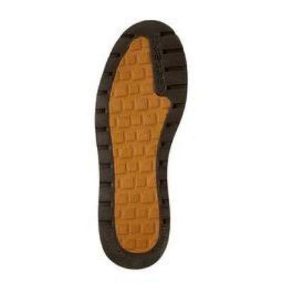 Men's Waterproof 6 inch Moc Toe Dark Brown Wedge Soft Toe Work Boot