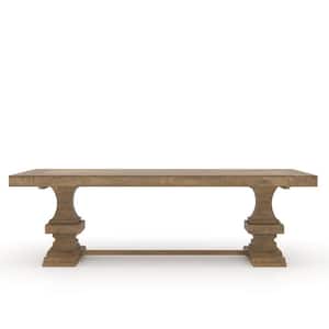 Castello 98 in. Natural Dining Table
