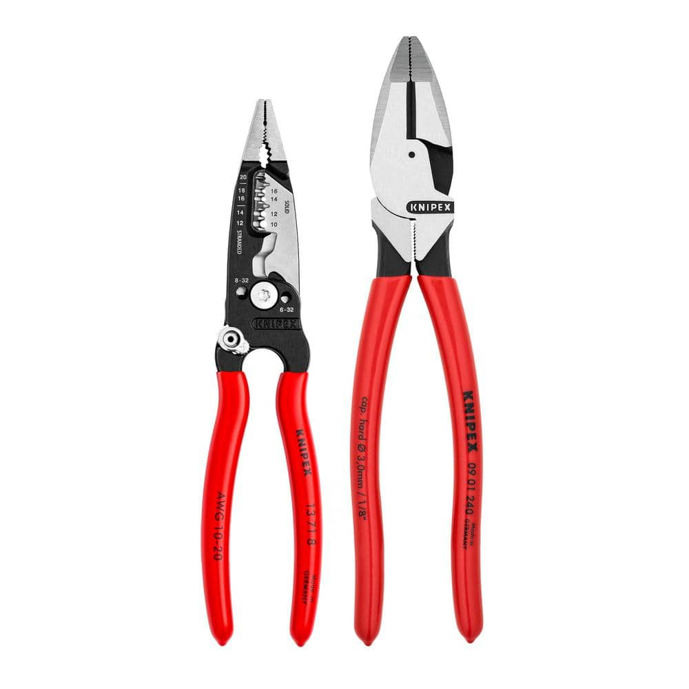 KNIPEX 2-Pieces Electrical Tool Set 9K 00 80 148 US - The Home Depot