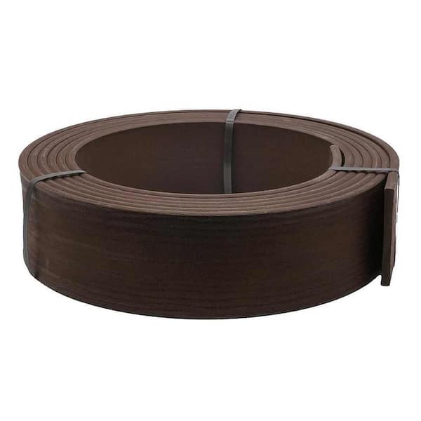 20 ft. (L) x 4 in. (H) Pro Brown Composite Plastic Landscape Edging
