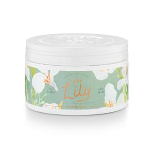 14.1 fl. oz. Lush Lily Large Tin Scented Candle 1-Pack