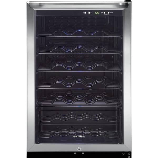 42-Bottle Wine Cooler in Stainless Steel
