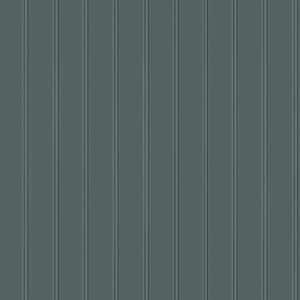 Teal Green Beadboard Vinyl Peel and Stick Removable Wallpaper Sample