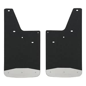 Front or Rear 12" x 23" Textured Rubber Mud Guards, Select Silverado, Sierra