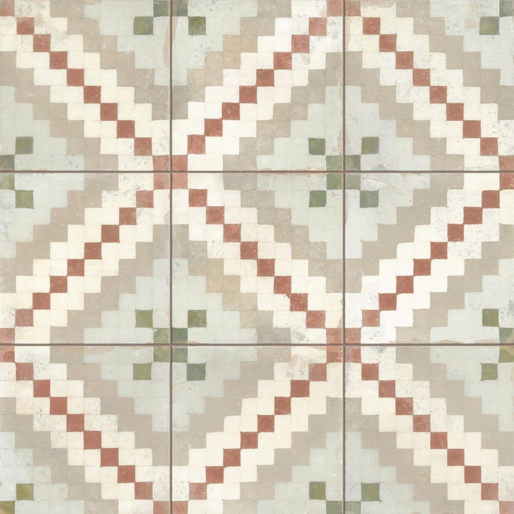 Kings Valentia Ruzafa 9 in. x 9 in. Porcelain Floor and Wall Tile (7.15 sq. ft. /Case) price history on PriceWatchPro