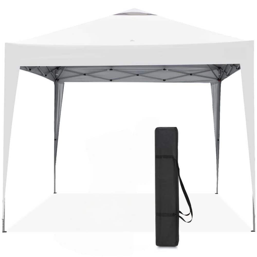 10 ft. x 10 ft. Black Pop Up Canopy Tent Instant Portable Gazebo with Waterproof UV Protection for Outdoor Events price history on PriceWatchPro