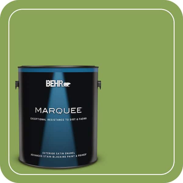 BEHR MARQUEE 1 gal. #P370-6 Salamander Satin Enamel Exterior Paint & Primer