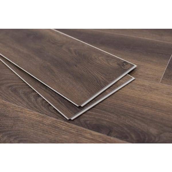Take Home Sample - Invicta Studio Russet 20 MIL x 7 in. W x 60 in. L Click Lock Waterproof Vinyl Plank Flooring