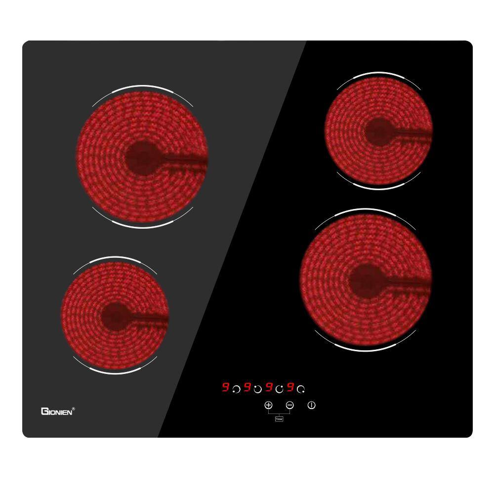 Farberware Royalty 1800 W Double Burner Black Electric Cooktop, 1