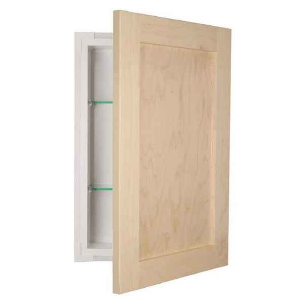Silverton 14 In X 22 In X 4 In Recessed Medicine Cabinet In Unfinished Fr 222 Unf Door The Home Depot