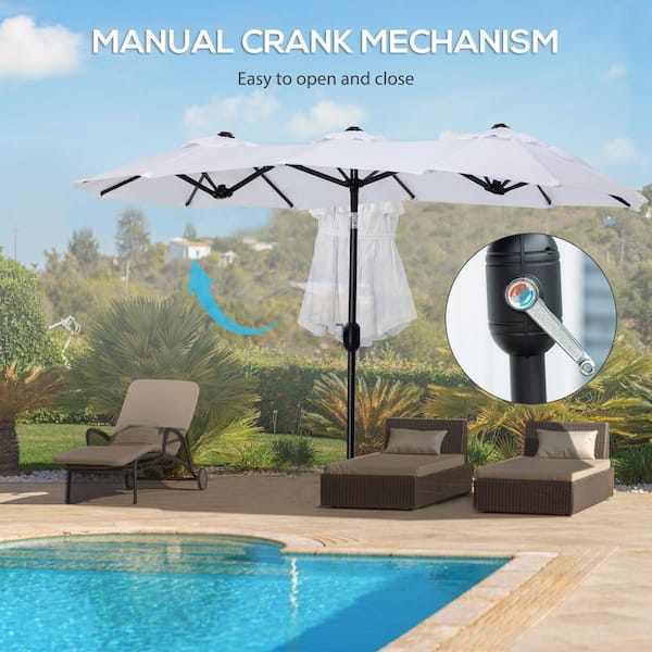 4 foot diameter patio umbrella Custom Patio Umbrella (4-Panel)