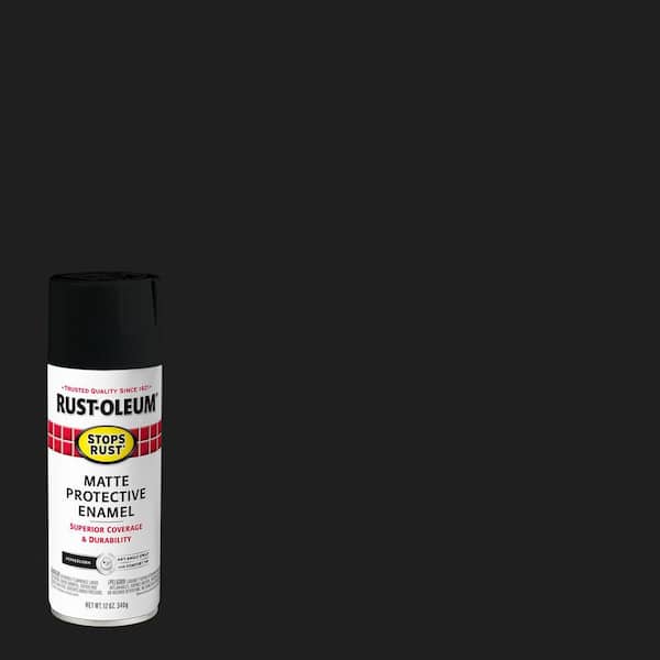 12 oz. Protective Enamel Matte Peppercorn Spray Paint