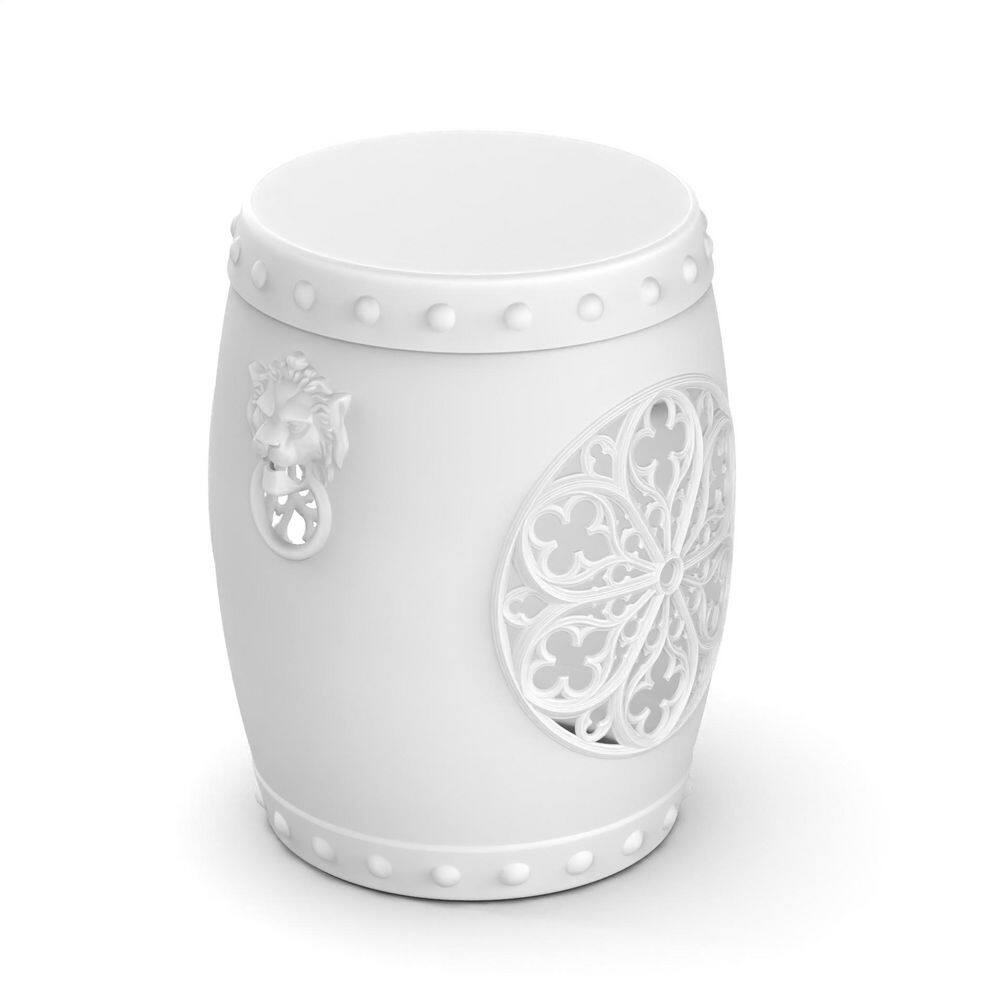 Decorative Plastic Garden Stool Outdoor, Antique Classic Ceramic-Like Appearance price history on PriceWatchPro