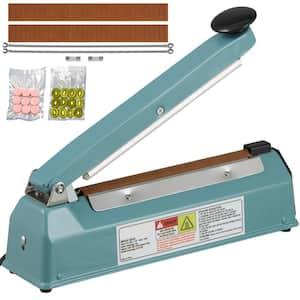 Impulse Sealer 8 in. Manual Heat Seal Machine with Adjustable Heating Mode, Iron Shrink Wrap Bag Sealers for Plastic