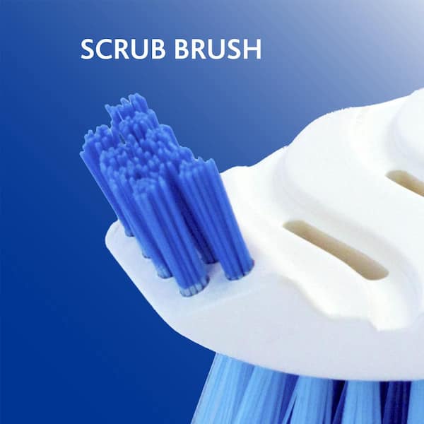 Round Scrub Brush Blue