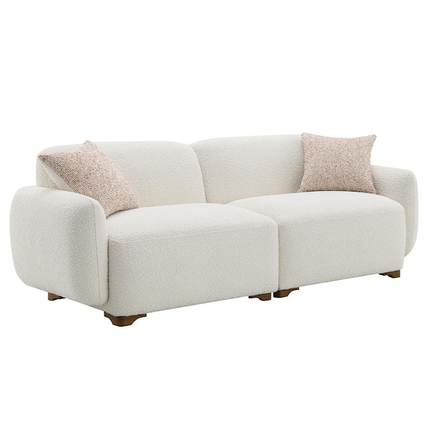 Acme Furniture Shane 34 in. Flared Arm Fabric Rectangle w/ 2