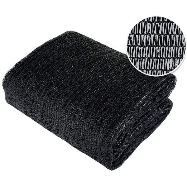 60% UV Black Shade Cloth Sunshade Fabric Greenhouse Shadecloth For Width 10Ft 