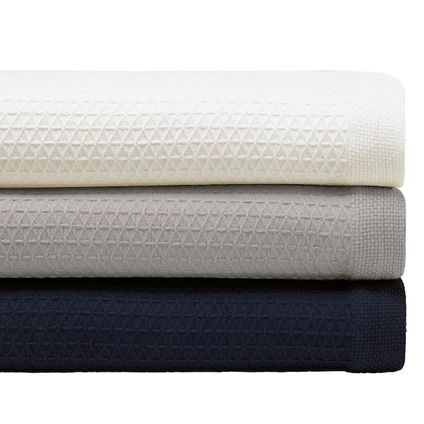 Baird Solid Cotton Knitted Blanket