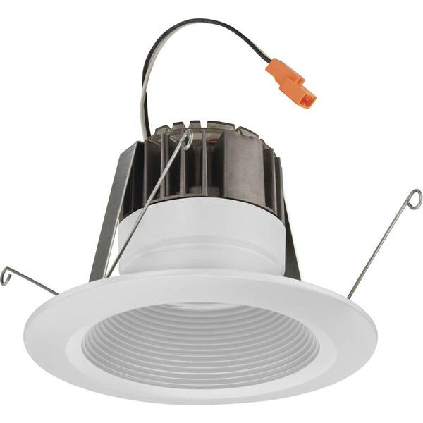 Lithonia Lighting 5 in. Matte White Recessed Baffle LED Module