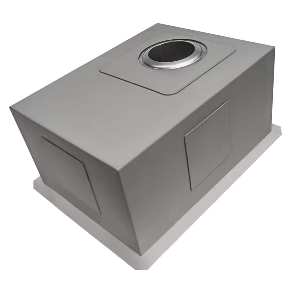 Ruvati 16 x 18 Inch Stainless Steel Undermount Bar Sink