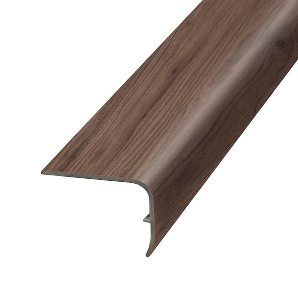 PERFORMANCE ACCESSORIES Bistro 1.32 in. Thick x 1.88 in. Wide x 78.7 in. Length Vinyl Stair Nose Molding