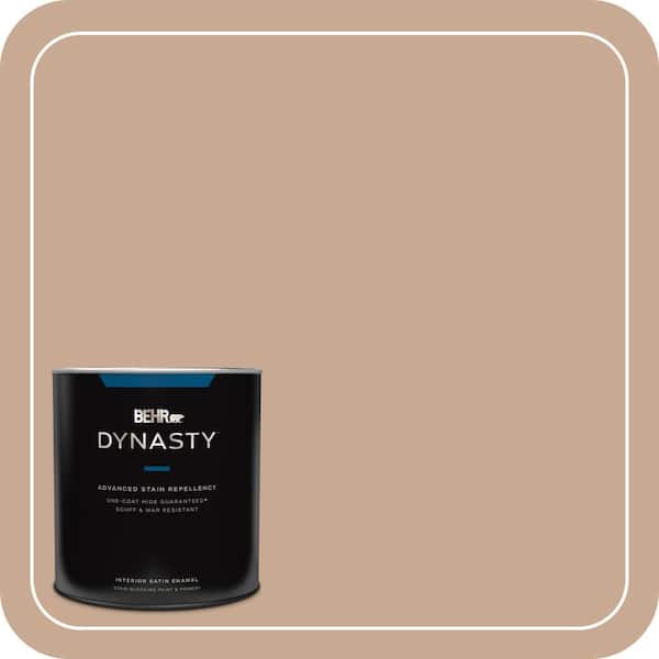 BEHR DYNASTY 1 qt. #ECC-42-1 Fox Hill Satin Enamel Interior Stain-Blocking Paint & Primer