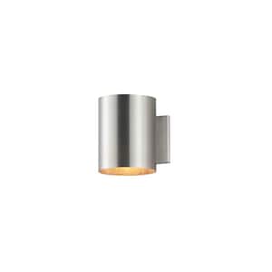 Outpost 1-Light 7.25 in. H Metallic Outdoor Hardwired Wall Sconce