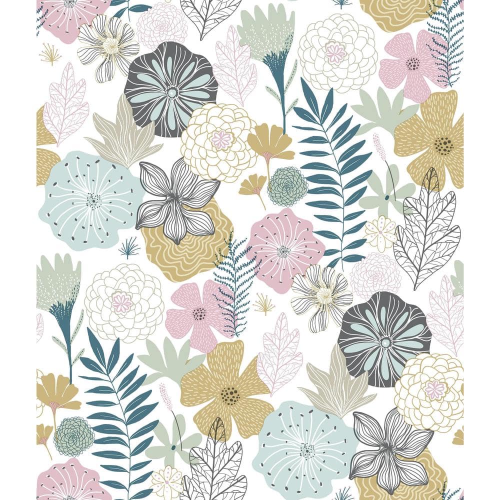Little Greene Paradise Pink Wallpaper - Decor from Period Property