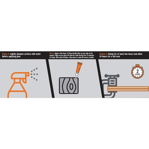 Gorilla - 2 oz. Brown Original Glue